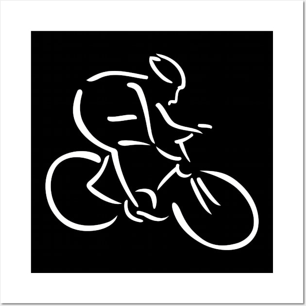 Cycling Wall Art by Designzz